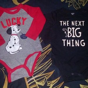 Baby Gap Disney double decker onesie
